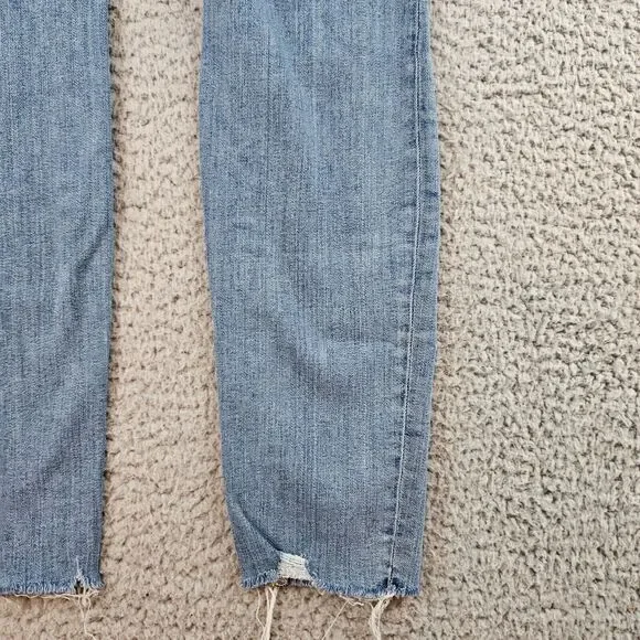 Lucky Brand Jeans Womens 26x29‎ Blue Bridgette High Rise Skinny Denim Light Wash - Picture 15 of 16